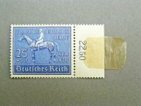Dt Reich 70 Jahre Deutsches Derby 1939 MiNr 698 Randstück Baden-Württemberg - Waldbronn Vorschau