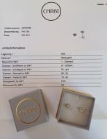 Diamant Ohrstecker Weißgold v. Christ Baden-Württemberg - Mannheim Vorschau