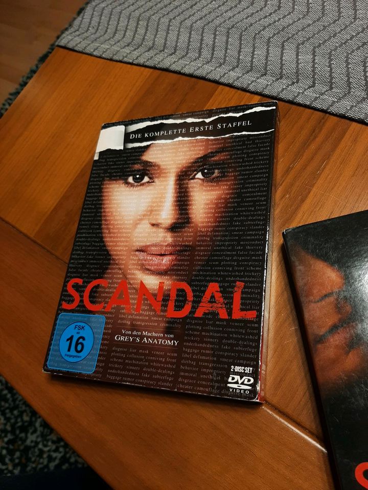 DVD Scandal Staffel 1 + 2 + 3 und 4 in Rosengarten