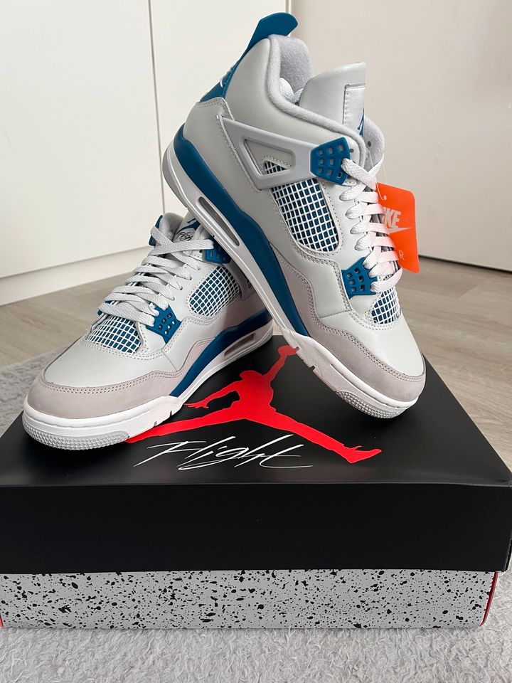 Nike Air Jordan 4 Retro “Industrial Blue“  EU:44/US:10 in Berlin