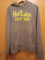 kuscheliger Hollister-Hoodie in grau Sachsen-Anhalt - Magdeburg Vorschau