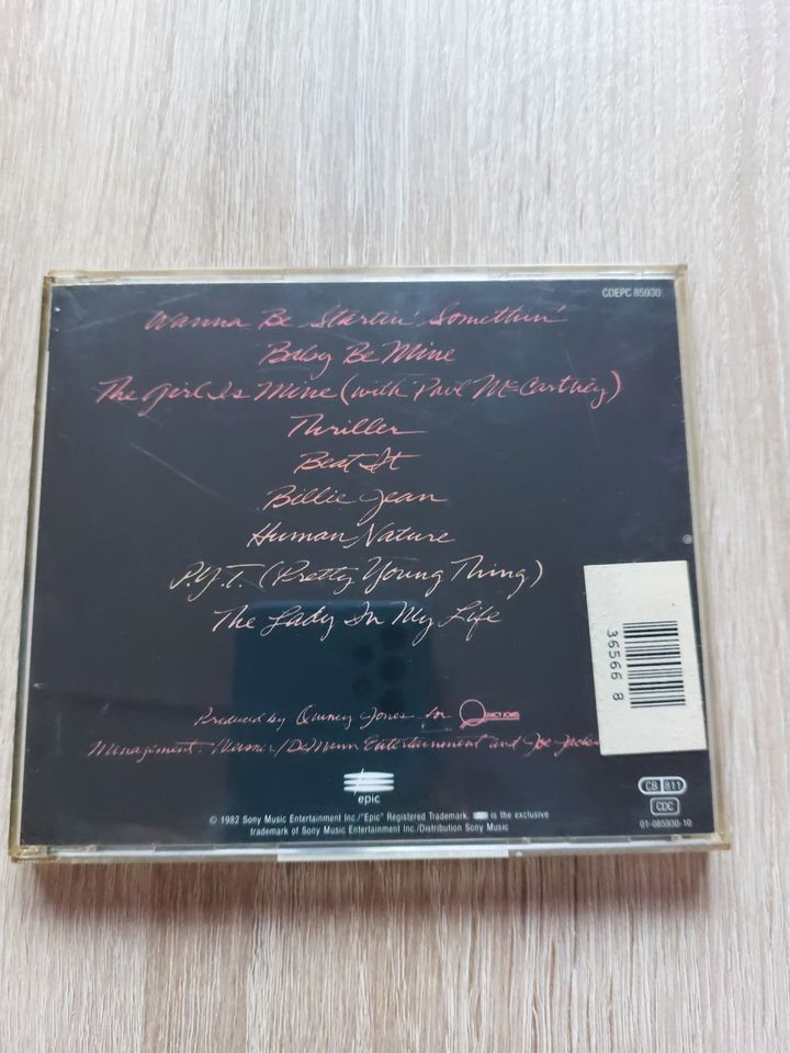 CD Michael Jackson Thriller in Dessau-Roßlau