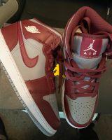 Nike Air Jordan 1 Mid Cherrywood Grey red 39 grau Bordeaux West - Griesheim Vorschau