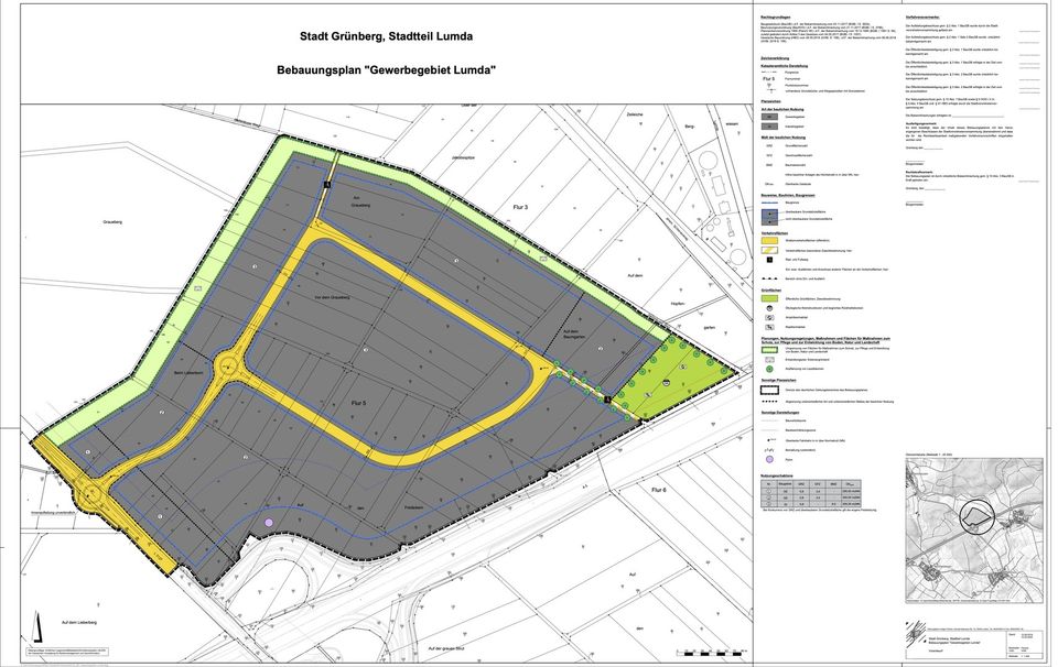 Gewerbegrundstück im Gewerbe- und Industriegebiet Lumda, Grünberg an der A5 in Grünberg