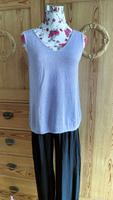 NEU * Top mit Lurex-Fäden * Made in Italy * flieder Gr. M/L Bayern - Freising Vorschau