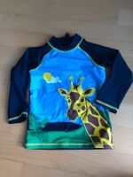 Topomini/Ernstings UV-Badeshirt 86 Blau/Giraffe Eimsbüttel - Hamburg Niendorf Vorschau