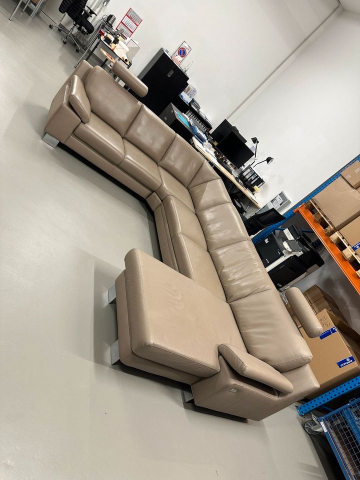 Designer Leder Couch Sofa Leder NP: 5000€! in Berlin