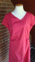 S. Oliver Kleid rot/pink gefüttert Gr. 42 Sommerkleid kurzer Arm Kiel - Kronshagen Vorschau