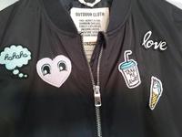 Coole Übergangsjacke Gr.170 mit Pailletten etc. Hessen - Wehretal Vorschau