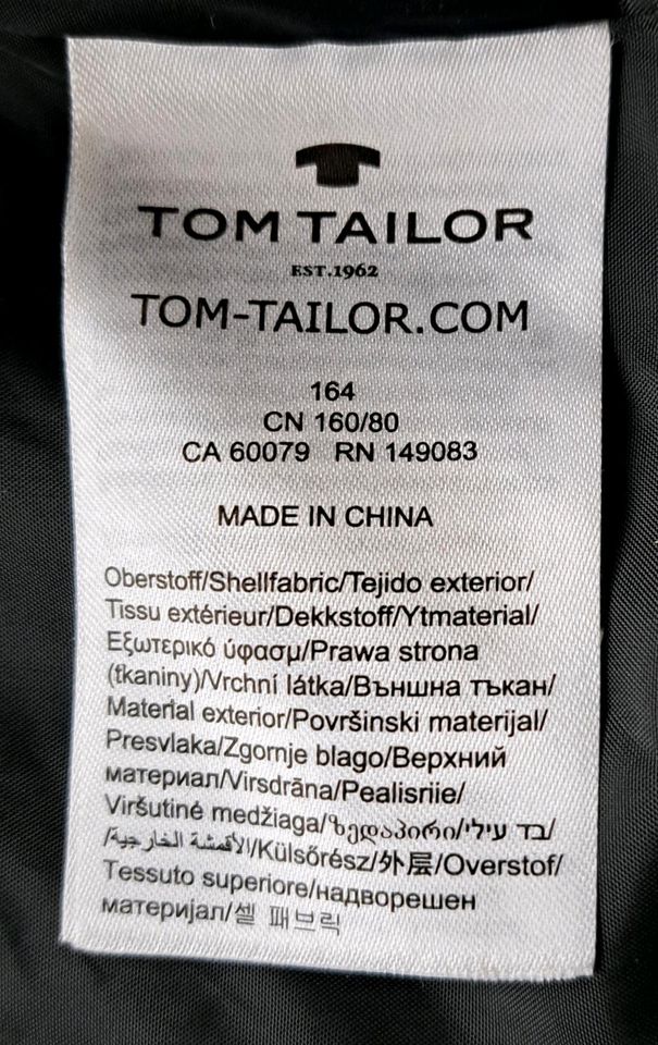 Jacke aus Kunstleder von Tom Tailor in Deggendorf