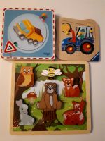 3 x Holz-Puzzle für Kleinkinder Baden-Württemberg - Baiersbronn Vorschau