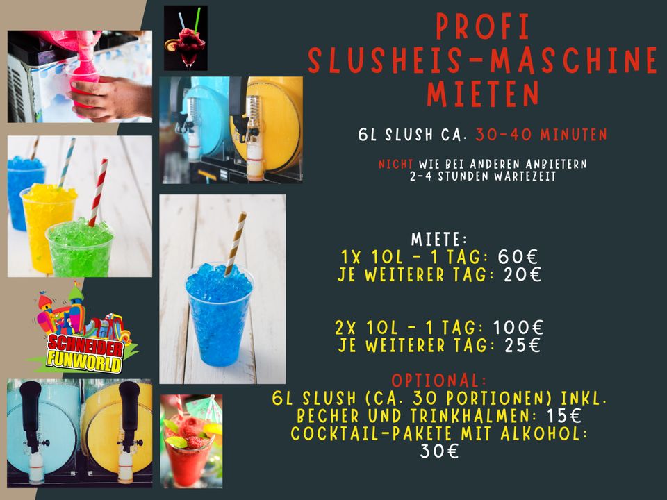 ⭐️ Slush Eis Maschine ⭐️, Slush Ice Maschinen, mieten in Versmold