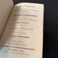 Predigten 1826 Mühlhausen Gemeinde Leske Darmstadt 1842 Widm. Sachsen-Anhalt - Halle Vorschau