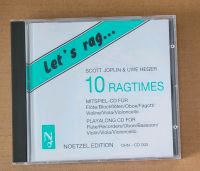 Let's Rag: Scott Joplin Begleit-CD Playalong Flöte Oboe Violine Nordrhein-Westfalen - Rheda-Wiedenbrück Vorschau