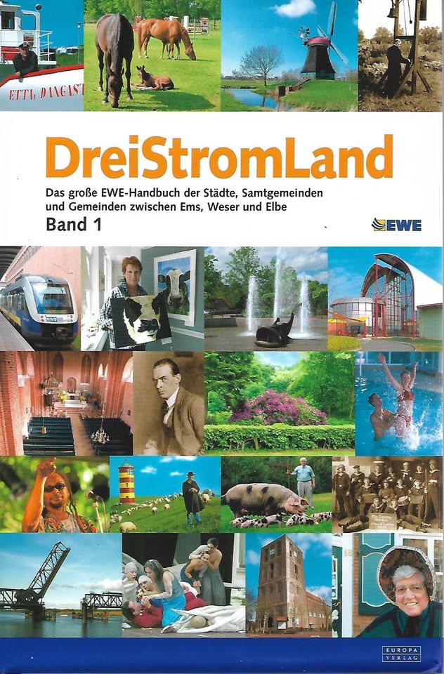 Drei Strom Land ! EWE ! Ems, Weser, Elbe ! Inkl. Versand ! in Leutersdorf