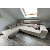 Couch in L-Form mit Relaxfunktion Hessen - Trebur Vorschau
