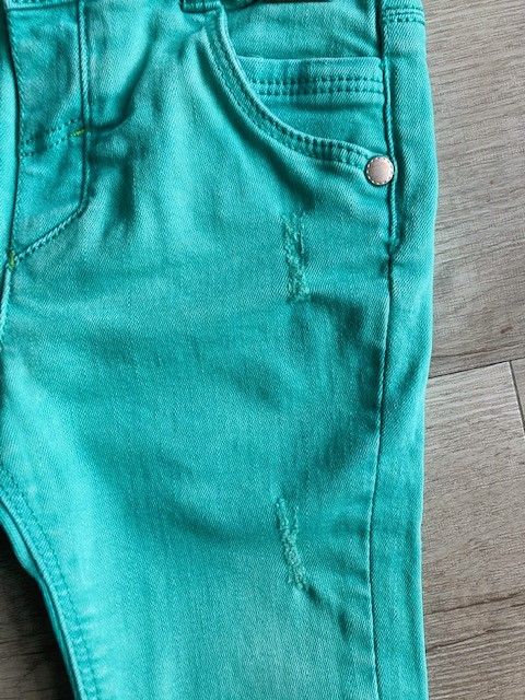 KANZ Jeans Hose grün - Gr. 74 in Rödermark