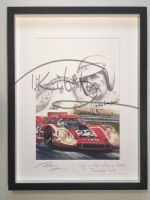 Porsche 917 Kunstdruck "Hans Herrmann - ORIGINAL signiert" Herzogtum Lauenburg - Lütau Vorschau