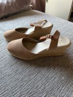 Sansibar Sandalen Keilabsatz beige creme Gr.38 Rheinland-Pfalz - Contwig Vorschau