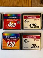 CF Compact Flash,  Canon, SanDisk Extreme Pro, Transcend, Karten Rheinland-Pfalz - Asbach Vorschau