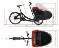 Triobike Mono E-Lastenrad Cargobike mit Brose Mittelmotor Niedersachsen - Laatzen Vorschau