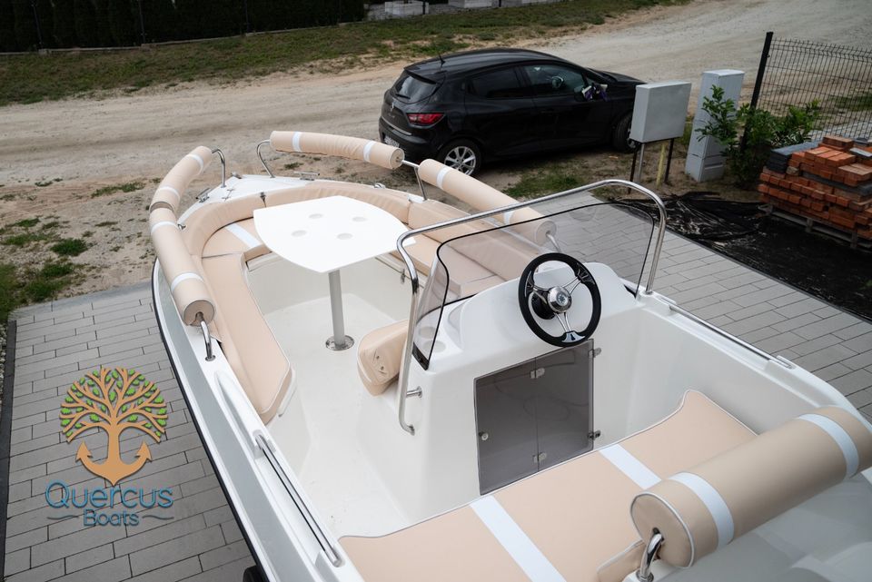 Neues Motorboot Quercus 470 Open Angelboot Sportboot in Kiel