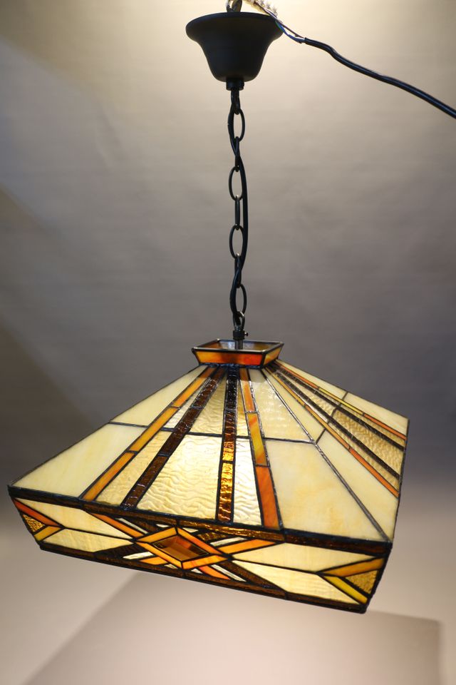 Lumi Lamp Tiffany - Art Deco - Stil Hängelampe / Deckenleuchte in Düsseldorf