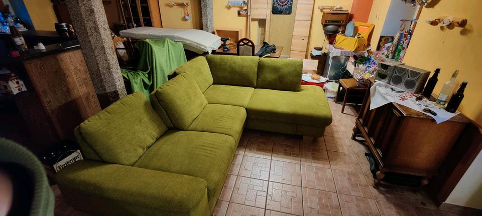 Sofa Eckcouch Ecke Schlafsofa in Schwepnitz