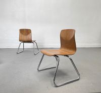 1/15 Woodmark Pagholz Kinder Stühle Chairs Holz Chrom Design 1970 Mitte - Tiergarten Vorschau