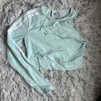 neu adidas crop top s xs long sleeve Berlin - Hellersdorf Vorschau