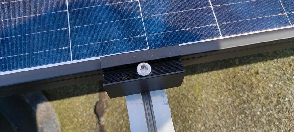 Unterkonstruktion für PV-Anlage in Friesoythe