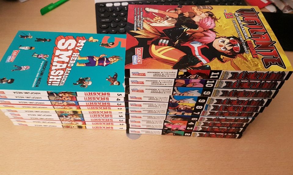 My Hero Academia Illegals Vigilante 3-4 6 9-13 Smash 1-3 5 Manga in Stuttgart