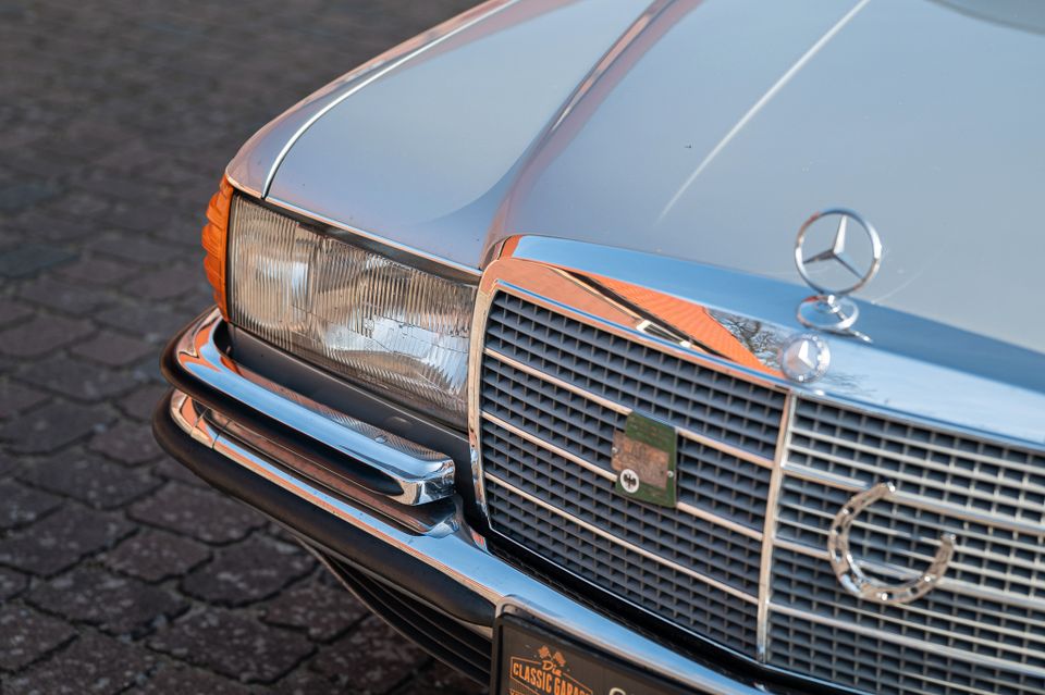 1975 Mercedes 280SE, W116, Astralsilber, Klima, el. Fenster in Lachendorf