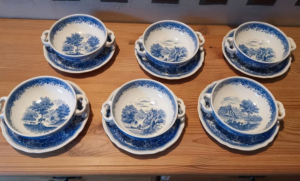 Villeroy & Boch Burgenland Blau Konvolut in Bremen