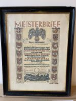 1934 Meisterbrief Bayern - Lonnerstadt Vorschau