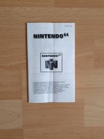 Nintendo N64 Consumer Information ( Verbraucherinformation) Dortmund - Scharnhorst Vorschau