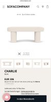 Sofacompany Charlie Bank Bench Bouclé personalized Order Berlin - Lichtenberg Vorschau