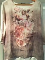 MONARI Blusenshirt Shirt Beige Blüten Silber Nordrhein-Westfalen - Borken Vorschau
