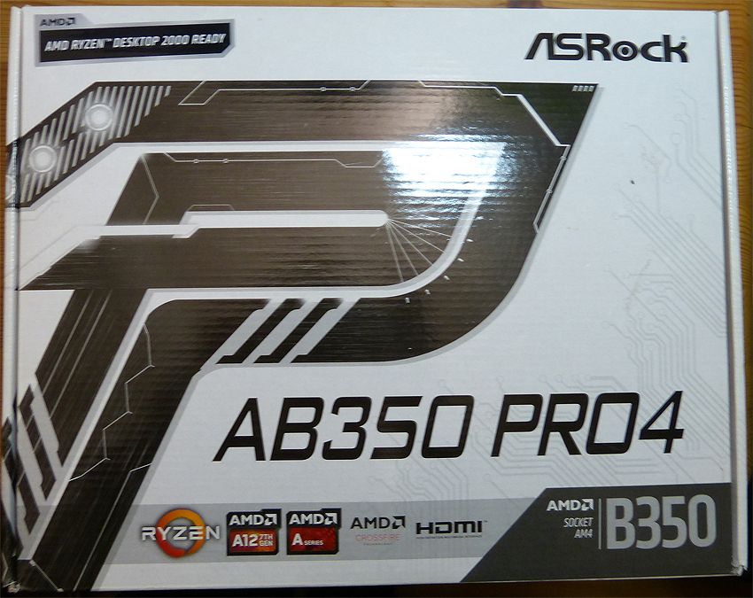 Mainboard ASRock B350 Pro4 ATX incl. 8GB DDR4 RAM Crucial 2666 in Wuppertal