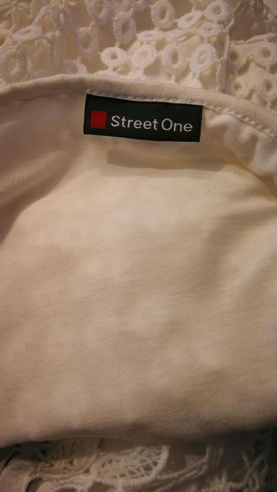 Street one❤️ Bluse Häckeldesign Größe 42 Beige in Neunkirchen-Seelscheid