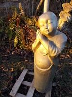 Buddha Kopf Statue Koi Teich FigurSkulptur budda shiva hindu indi Baden-Württemberg - Frickingen Vorschau