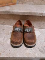 Trachtenschuhe Leder braun Damen  Silber feelings Hessen - Fuldatal Vorschau