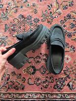 Schwarze asos Plateau Loafer Berlin - Tempelhof Vorschau