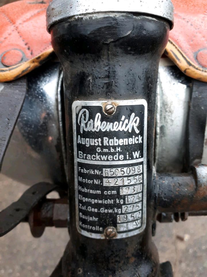 Motorrad Rabenick in Bad Dueben