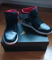 Nike AIR JORDAN 1 Mid. grey/black/red Bayern - Hausham Vorschau
