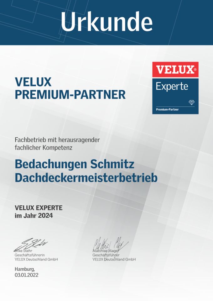 VELUX Dachfenster mit Einbau | bis 40% sparen | kurzfristige Termine | Fenster einbauen in Düsseldorf