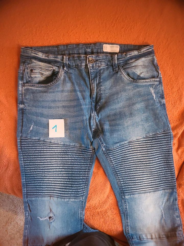 Jeans Gr. 34 verschiedene Längen in Dorndorf