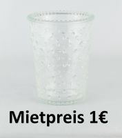 Glas Nr.7 Vase Glasvase Deko Hochzeit Verlobung Feier MIETEN Hessen - Wiesbaden Vorschau