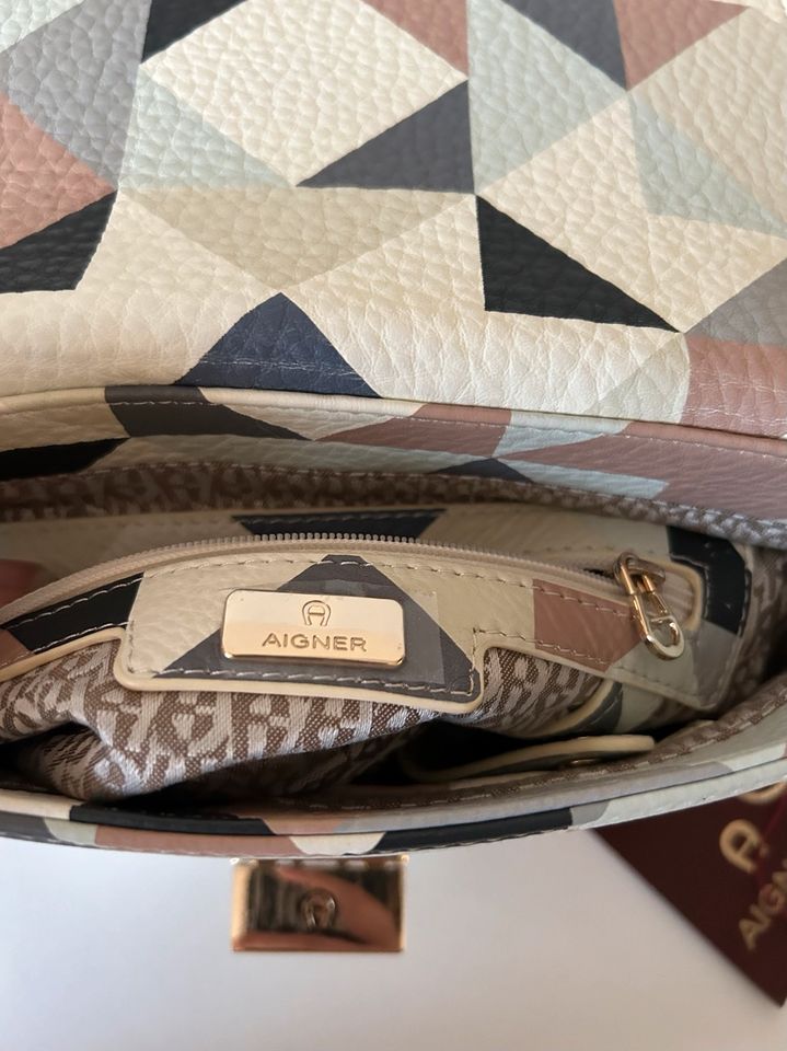 Aigner Modell Lucy S Kaleidoskop Damen Handtasche Bunt in Singen