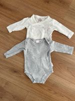 2 Langarmbodys Bodies Bodys bornino lupilu 50/56 creme grau Nordrhein-Westfalen - Arnsberg Vorschau